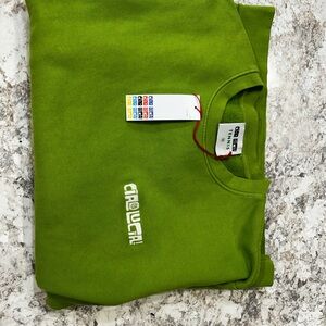 Ciao Lucia Green Crew Neck Sweater